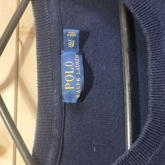 Ralph Lauren Polo Sweater Men's Size 2XLT - Picture 3 of 6